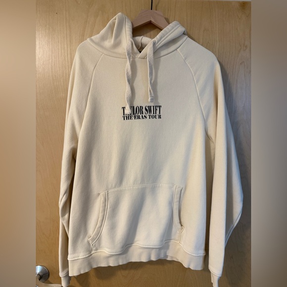 Taylor Swift The Eras Tour Beige Hoodie - Picture 2 of 6